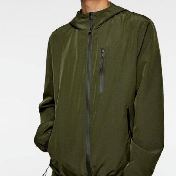 zara mens windbreaker